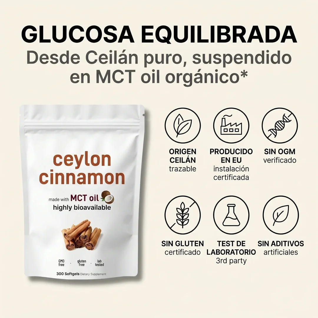 Ceylon Cinnamon - Glucosa Equilibrada