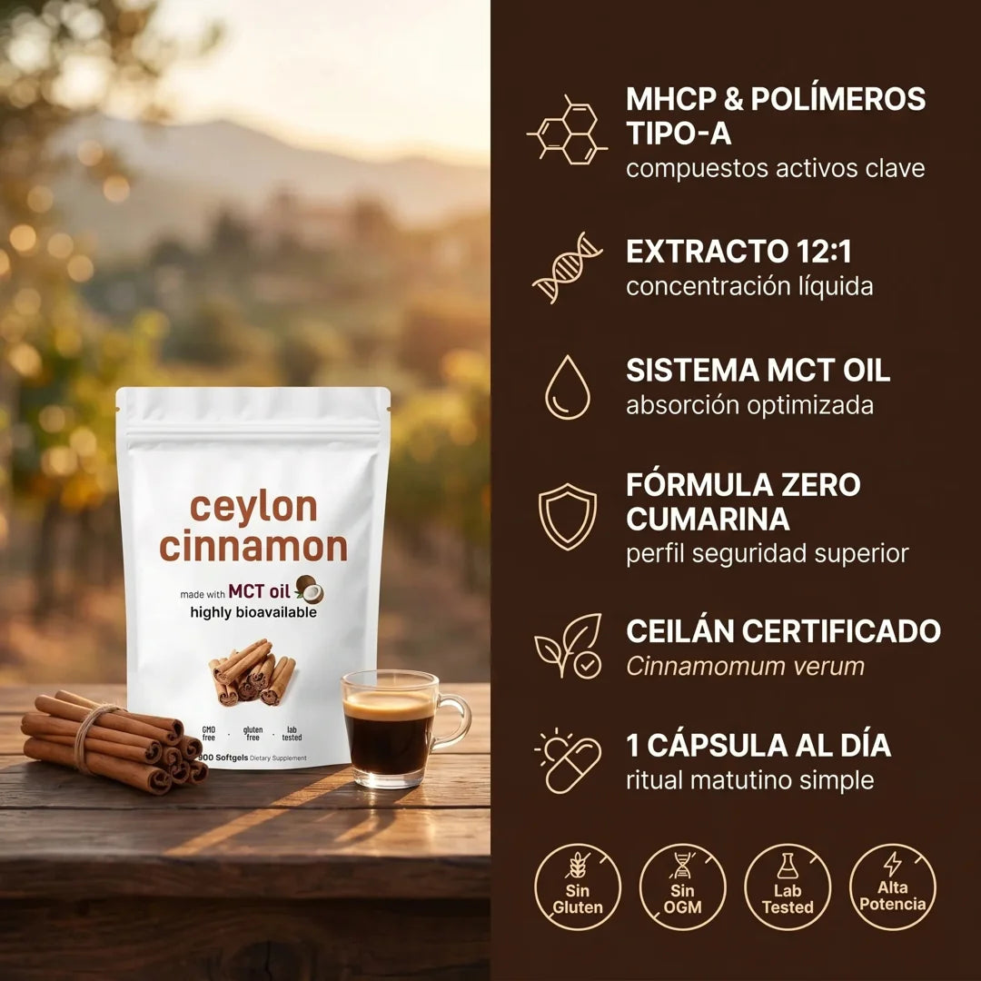 Ceylon Cinnamon - Glucosa Equilibrada