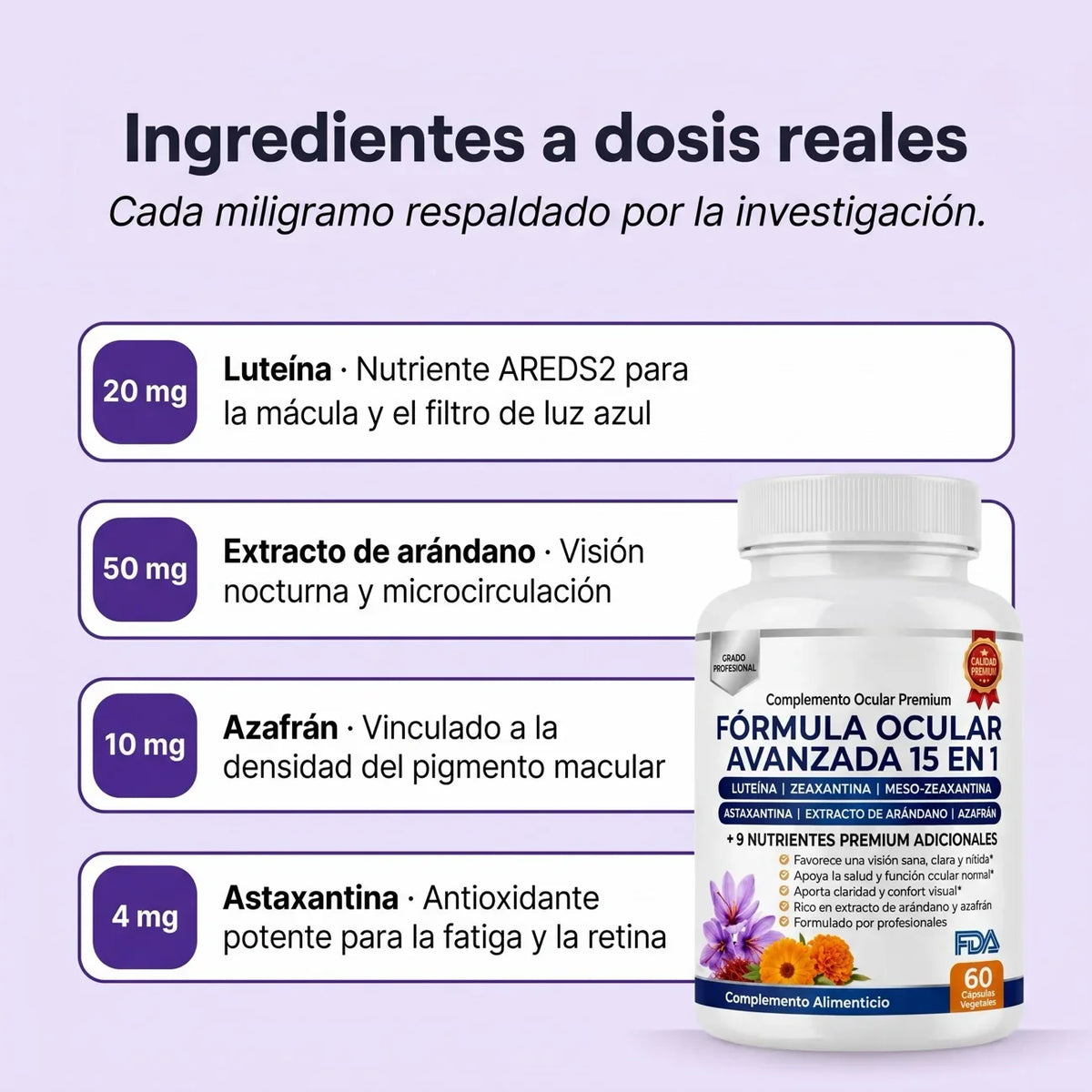 Visión Avanzada - Mácula 15 en 1